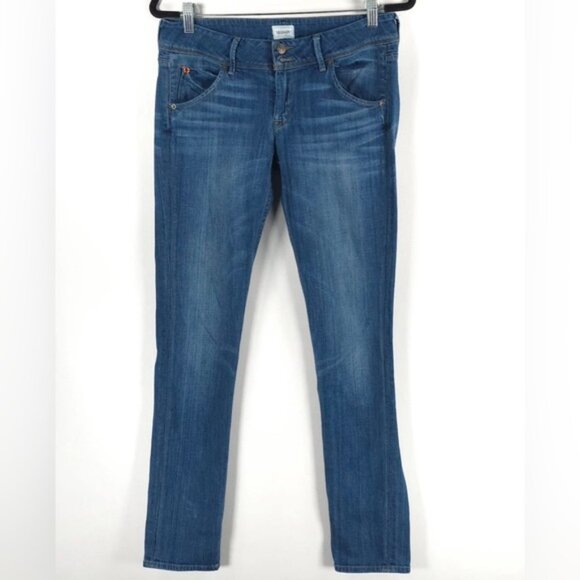 HUDSON‎ COLLIN FLAP SKINNY JEANS Low Rise STYLE# NW422DHK
COLOR# HIGH Size 28 - Picture 1 of 11
